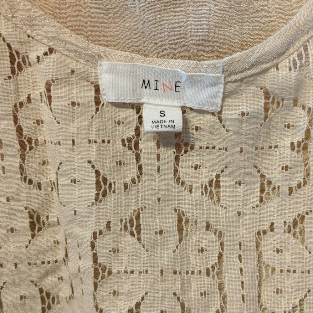 Anthropologie Mine Lace Back Top - Size S - Picture 10 of 10